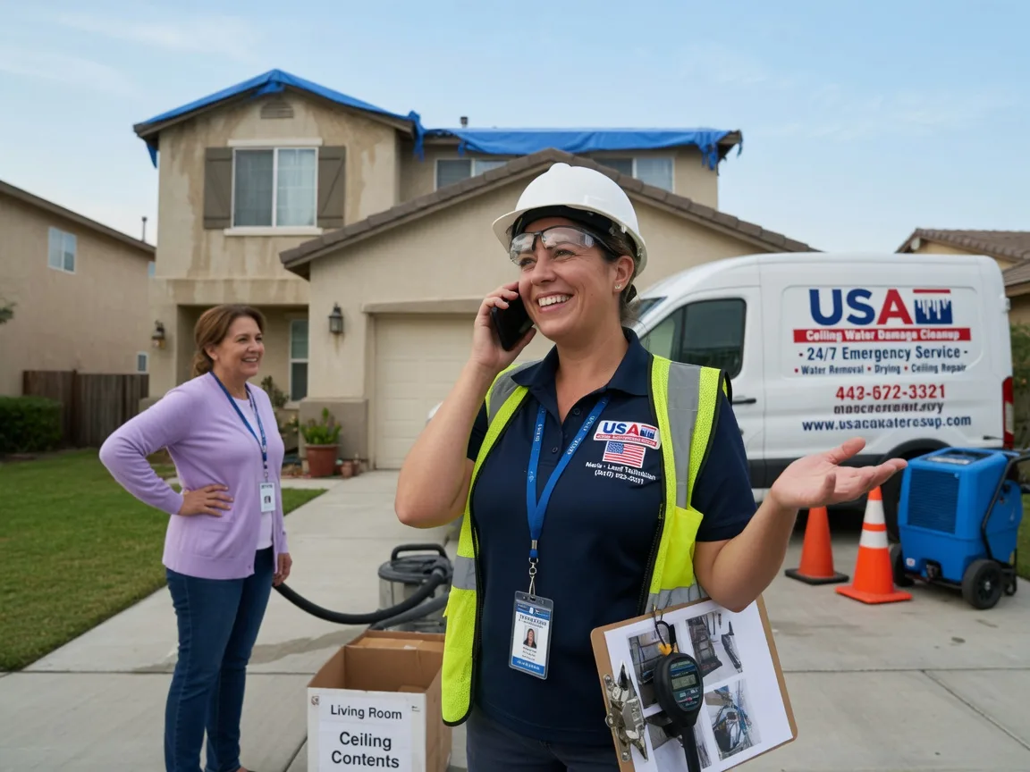 Ceiling Water Damage Restoration Vinton, CA FAQs