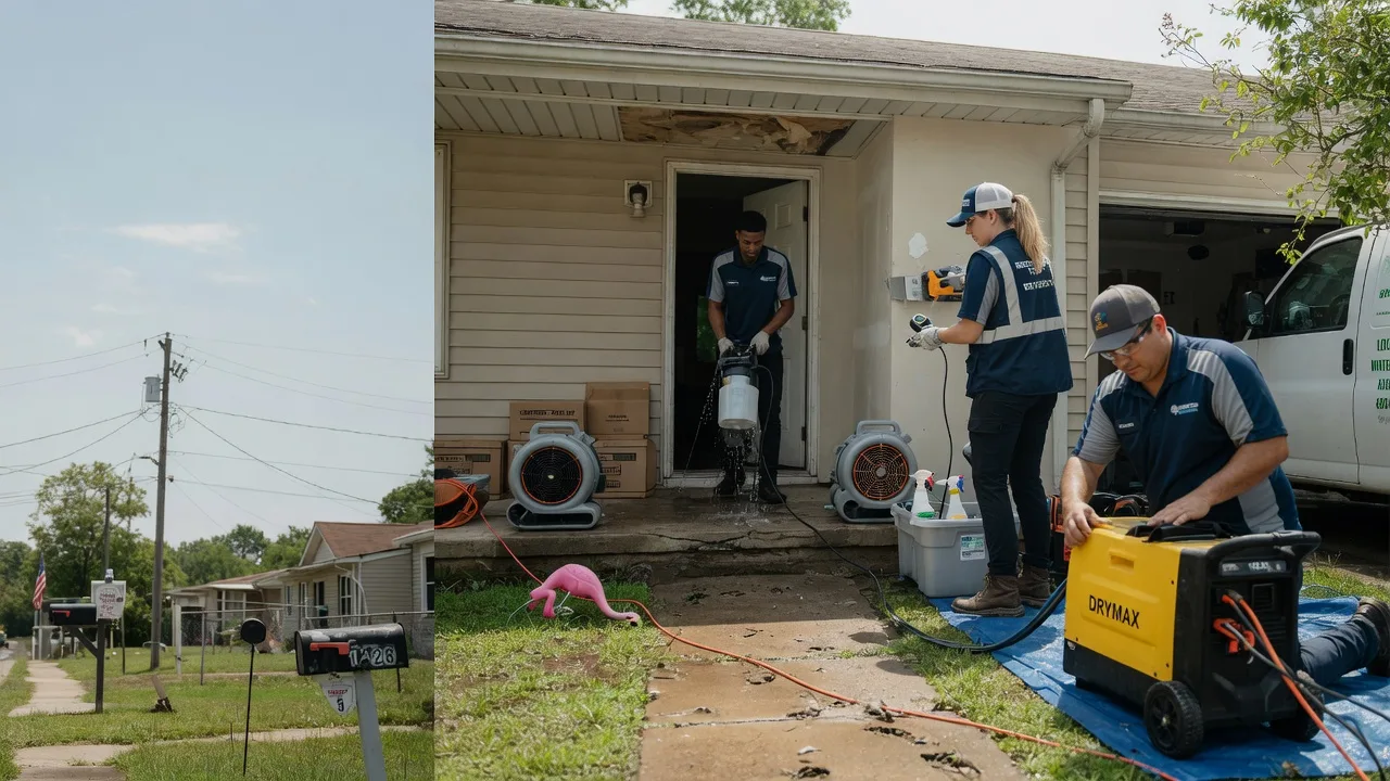 Storm Damage Water Removal in Vinton, CA near me